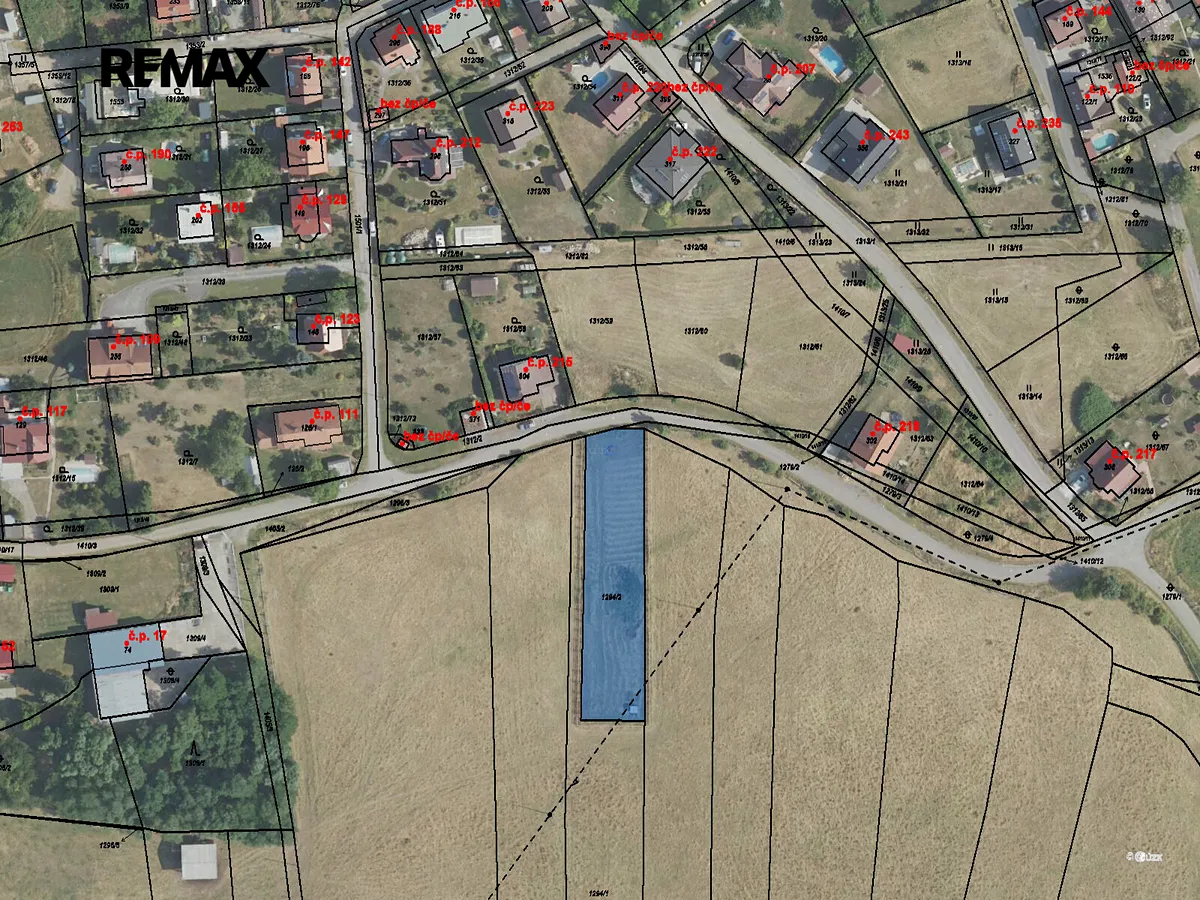 Prodej stavebního pozemku 1487 m²